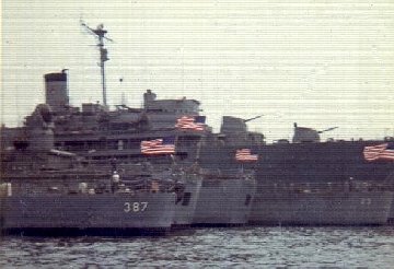 Vance tied to the pier in Subic Bay 1966 nestubic.jpg
