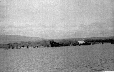 Wrecked Ships in Pearl from the 1941 raid.