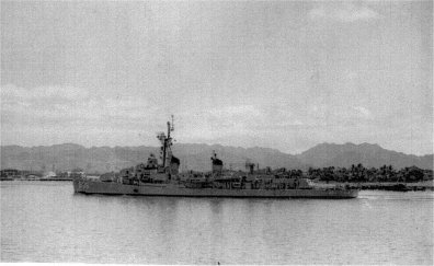 Ernest G. Small DD838, 1953, Pearl Harbor