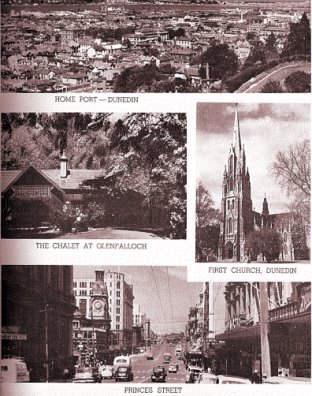 1stchurc.jpg Home port -Dunedin, the Chalet at Glenfalloch, 1st Church, Dunedin, Princess Street